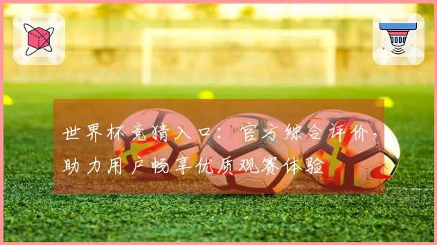 世界杯竞猜入口：官方综合评价，助力用户畅享优质观赛体验