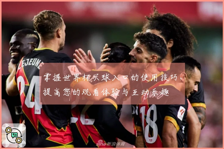 掌握世界杯买球入口的使用技巧，提高您的观看体验与互动乐趣